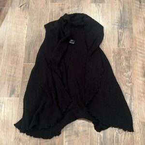 Island Tribe Woman’s Black Cardigan One Size